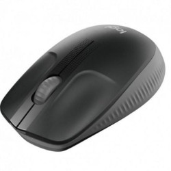 Ratón inalámbrico logitech m190/ hasta 1000 dpi/ gris marengo