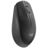 Ratón inalámbrico logitech m190/ hasta 1000 dpi/ gris marengo