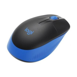 Ratón inalámbrico logitech m190/ hasta 1000 dpi/ azul