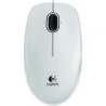 Ratón logitech b100/ hasta 800 dpi/ blanco