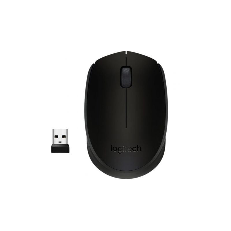 Ratón inalámbrico logitech b170/ hasta 1000 dpi