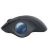 Ratón trackball inalámbrico por bluetooth logitech ergo m575/ hasta 2000 dpi/ grafito