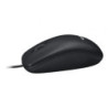 Ratón logitech m100/ hasta 1000 dpi/ negro