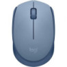 Ratón inalámbrico logitech m171/ hasta 1000 dpi/ gris azulado