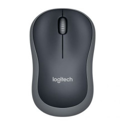 Ratón inalámbrico logitech m185/ hasta 1000 dpi/ gris