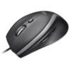 Ratón logitech m500s/ hasta 4000 dpi/ negro