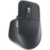 Ratón ergonómico inalámbrico por bluetooth logitech mx master 3s/ batería recargable/ hasta 8000 dpi/ grafito