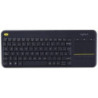 Teclado para smart tv logitech wireless touch k400 plus