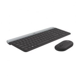 Teclado y ratón inalámbricos logitech slim combo mk470