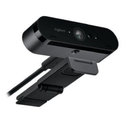 Webcam logitech brío stream/ enfoque automático/ 4k