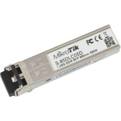 Modulo sfp transceptor de fibra óptica mikrotik s-85dlc05d