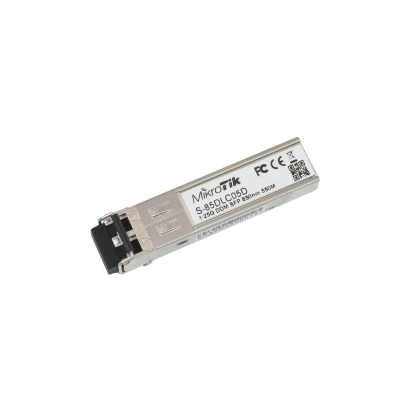 Modulo sfp transceptor de fibra óptica mikrotik s-85dlc05d