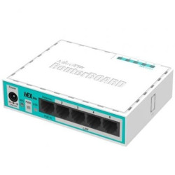 Router mikrotik hex lite rb750r2 5 puertos/ rj45 10/100/ poe