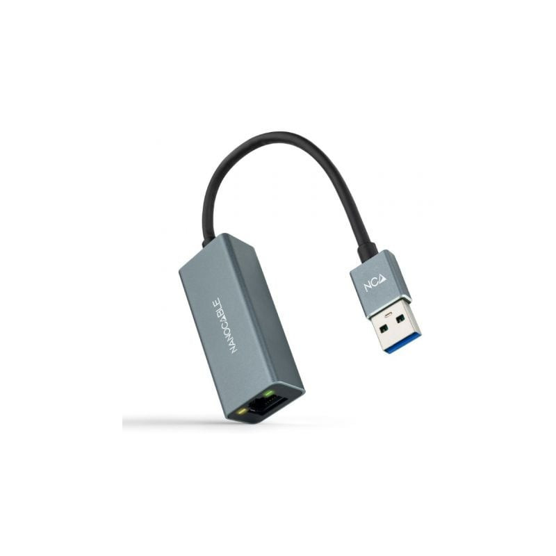 Adaptador usb 3.0 - rj45 nanocable 10.03.0405/ 1000mbps