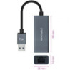 Adaptador usb 3.0 - rj45 nanocable 10.03.0405/ 1000mbps