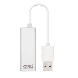 Adaptador usb 3.0 - rj45 nanocable 10.03.0401/ 1000mbps