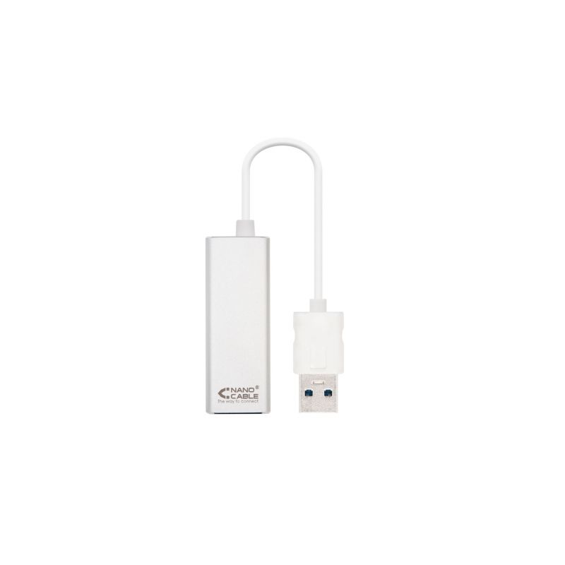 Adaptador usb 3.0 - rj45 nanocable 10.03.0401/ 1000mbps