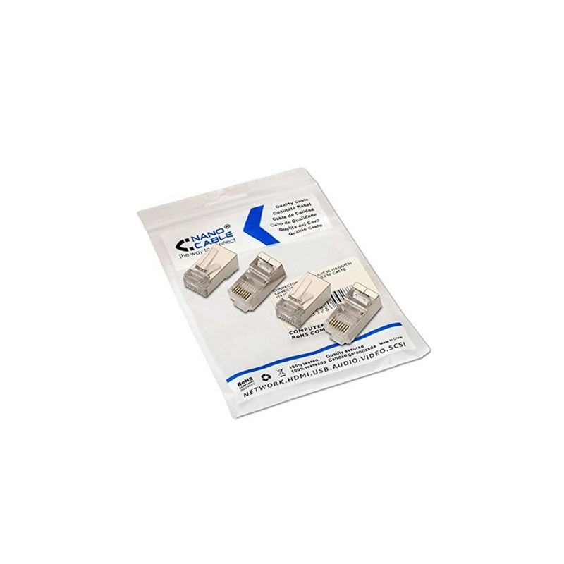 Conector rj45 nanocable 10.21.0103/ cat.5e/ 10 uds