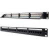 Patch panel nanocable 10.21.3124/ 24 puertos/ cat.6/ altura 1u