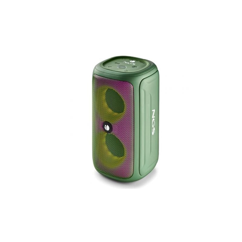 Altavoz con bluetooth ngs roller beast/ 32w/ 2.0/ verde