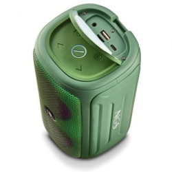 Altavoz con bluetooth ngs roller beast/ 32w/ 2.0/ verde