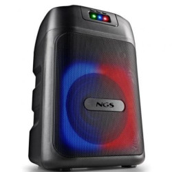 Altavoz portable con bluetooth ngs wild club/ 80w