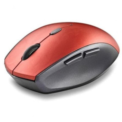 Ratón inalámbrico ngs bee red/ hasta 1600 dpi/ rojo