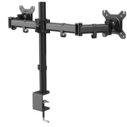 Soporte para 2 monitores nox lite dual stand/ hasta 8kg