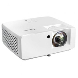 Proyector láser optoma zw350st/ 3600 lúmenes/ wxga/ hdmi/ blanco