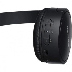 Auriculares inalámbricos panasonic rb-hf420be/ con micrófono/ bluetooth/ negros