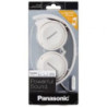 Auriculares panasonic rp-hf100me/ con micrófono/ jack 3.5/ blancos