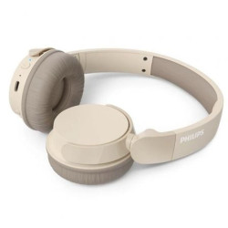 Auriculares inalámbricos philips tah3209bg/ con micrófono/ bluetooth/ beige