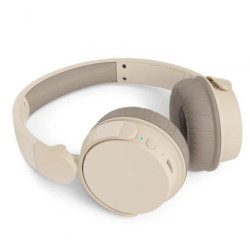 Auriculares inalámbricos philips tah3209bg/ con micrófono/ bluetooth/ beige