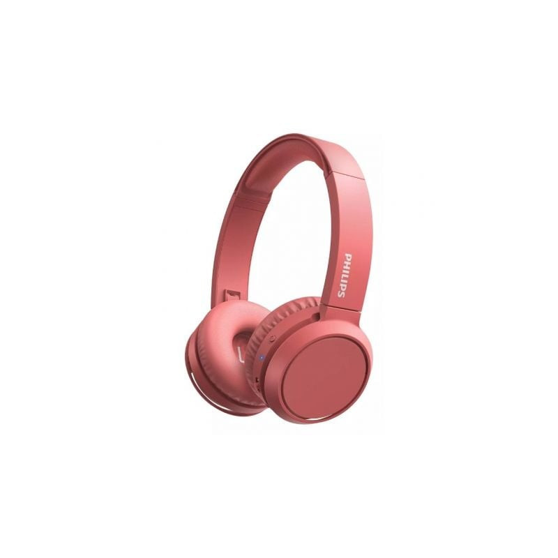 Auriculares inalámbricos philips tah4205/ con micrófono/ bluetooth/ rojos