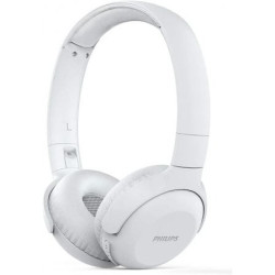 Auriculares inalámbricos philips tauh202/ con micrófono/ bluetooth/ blancos