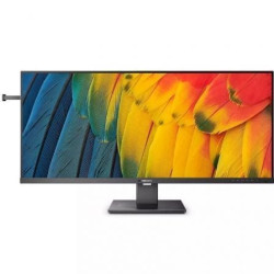 Monitor profesional ultraparonámico philips 40b1u5600 39.53'/ wqhd/ multimedia/ regulable en altura/ negro