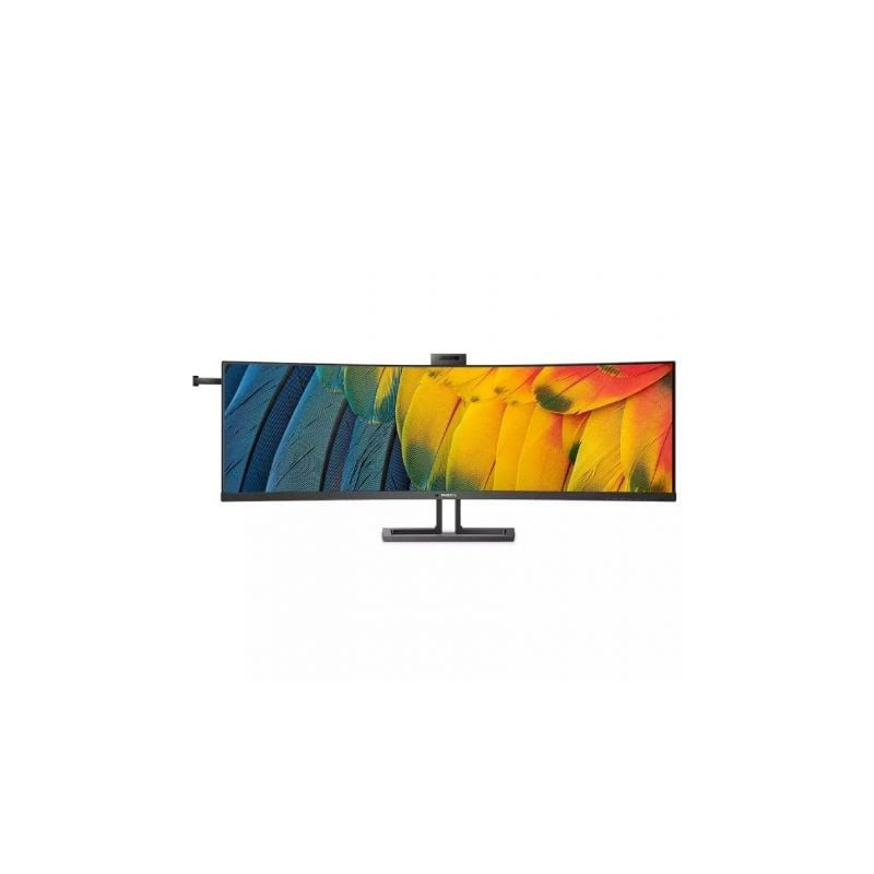 Monitor profesional ultraparonámico curvo philips 45b1u6900ch 44.5'/ dual qhd/ webcam/ multimedia/ regulable en altura/ negro