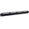 Patch panel phasak pu 2421/ 24 puertos/ cat.6a/ altura 1u