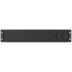 Unidad de distribución para alimentación phasak compact 800 va/ 9a/ 8x schuko/ formato rack 2u