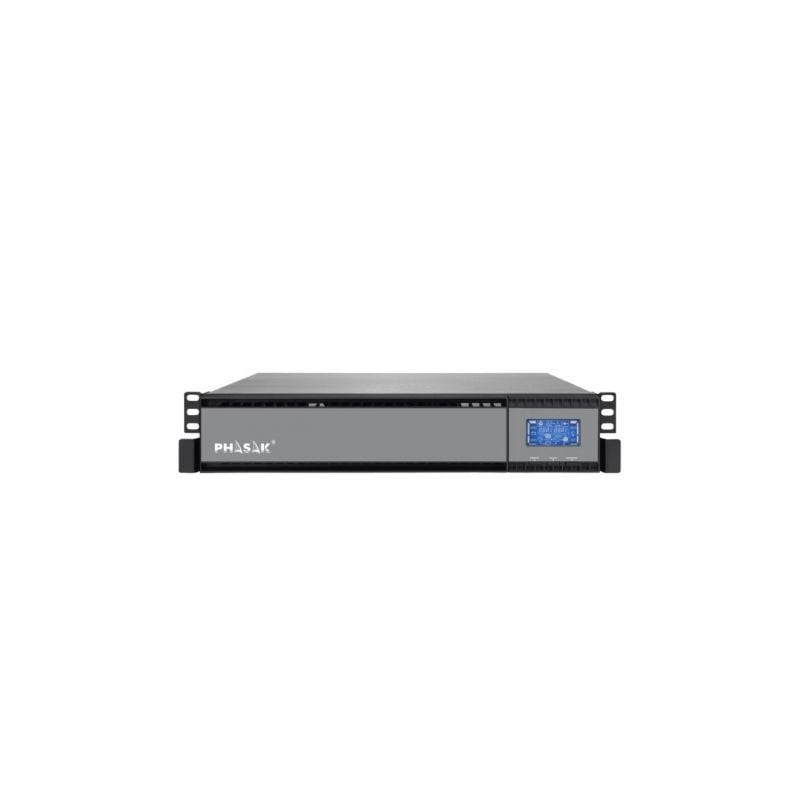 Sai online phasak rack 19' 2000 va online lcd/ 2000va-1800w/ 4 salidas/ formato rack