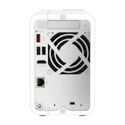 Nas qnap ts-262-4g/ 2 bahías 3.5'- 2.5'/ 4gb/ formato torre