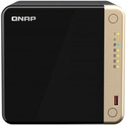 Nas qnap ts-464-8g/ 4 bahías 3.5'- 2.5'/ 8gb ddr4/ formato torre