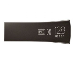 Pendrive 128gb samsung bar plus titan gray usb 3.1