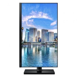 Monitor profesional samsung lf24t450fqr 24'/ full hd/ regulable en altura/ negro