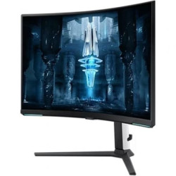 Monitor gaming curvo samsung odyssey neo g8 s32bg850np 32'/ 4k/ 1ms/ 240hz/ va/ negro y blanco