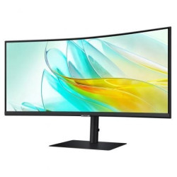 Monitor profesional ultraparonámico curvo samsung viewfinity s6 s34c652uau 34'/ uwqhd/ multimedia/ negro