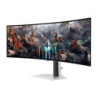 Monitor gaming ultrapanorámico curvo samsung odyssey oled g9 s49cg934su 49'/ dual qhd/ 0.03ms/ 240hz/ oled/ multimedia/ plata