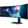 Monitor gaming ultrapanorámico curvo samsung odyssey g9 oled s49cg950eu 49'/ dual qhd/ 1ms/ 240hz/ va/ negro