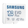 Tarjeta de memoria samsung evo plus 2023 128gb microsd xc con adaptador/ clase 10/ 160mbs