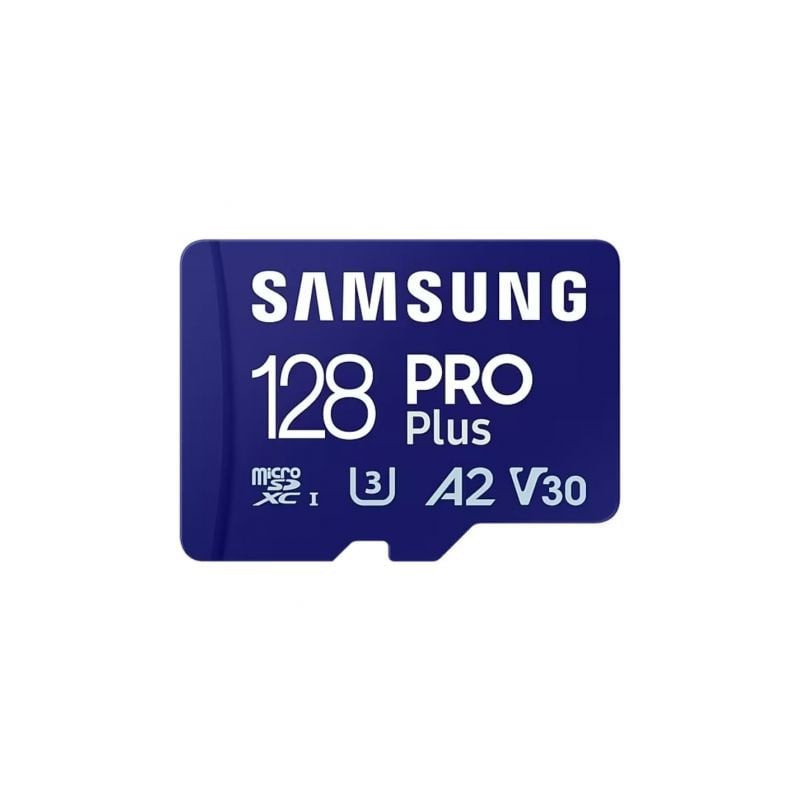 Tarjeta de memoria samsung pro plus 2023 128gb microsd xc/ clase 10/ 180mbs